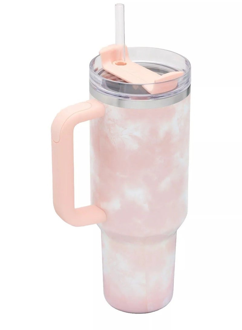 Stanley Quencher H2.0 FlowState Stainless Steel Vacuum Insulated Tumbler with Lid and Straw for Water, Iced Tea or Coffee, Smoothie and More, ,Thermobecher limited Edition,40 oz - Image 3