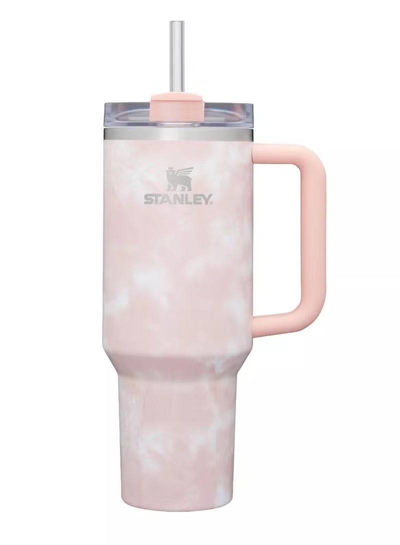 Stanley Quencher H2.0 FlowState Stainless Steel Vacuum Insulated Tumbler with Lid and Straw for Water, Iced Tea or Coffee, Smoothie and More, ,Thermobecher limited Edition,40 oz - Image 2