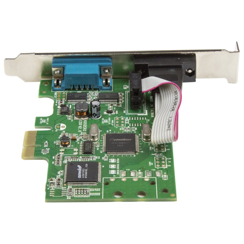StarTech.com 2-Port PCI Express Serial Card with 16C1050 UART - RS232 Low Profile Serial Card - PCI Serial Card, TAA (PEX2S1050) - Image 3