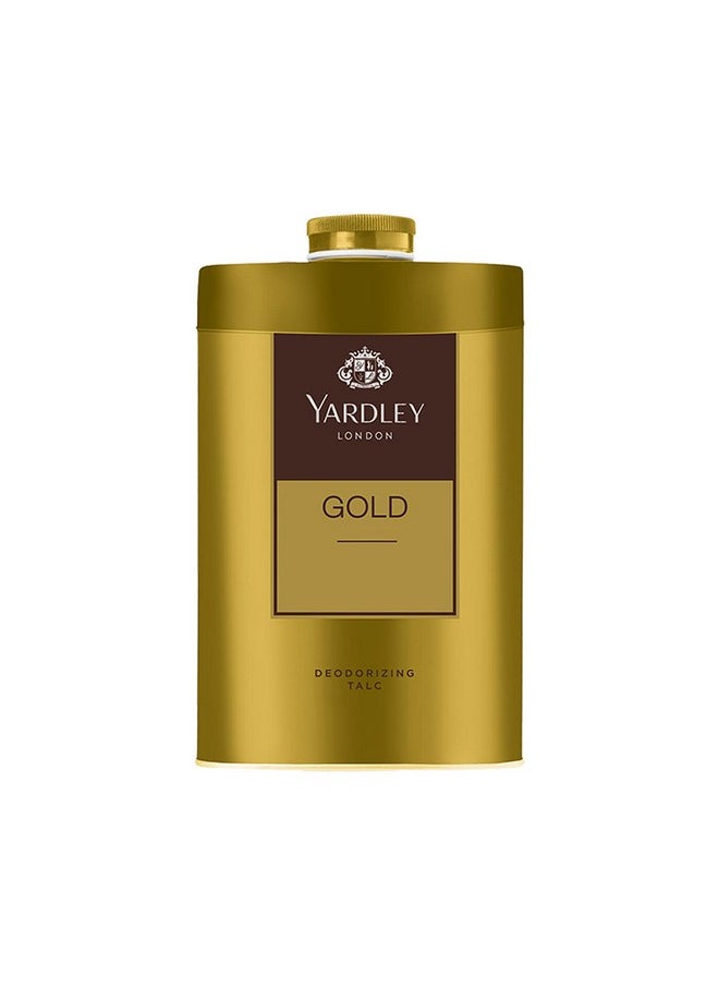 Yardley Yardley London Gold Perfumed Talc, 250 Gram  - Image 1