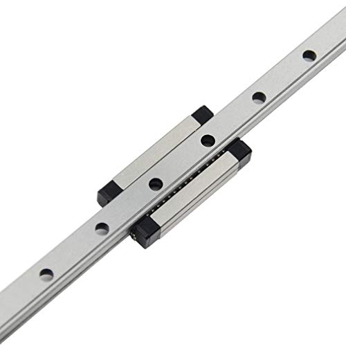 ReliaBot 400mm MGN9 Linear Rail Guide with MGN9H Carriage Block for 3D Printer and CNC Machine - Image 2