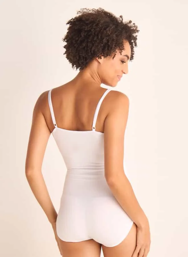 Splash FAV Shaping Bodysuit with Adjustable Straps and Press Button Closure