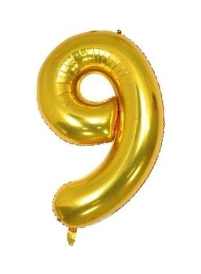 NIBEMINENT Number 9 Party Decoration Balloon 32inch  - Image 2