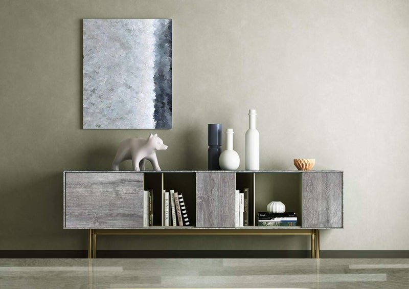 Ismoon 17.7"x118" Wood Wallpaper Grey Wood Peel and Stick Wallpaper Gray Wood Contact Paper Self Adhesive Wallpaper Wood Grain Faux Furniture Film Roll Desk Table Wall Cabinet Shelf Draw Liner - Image 5