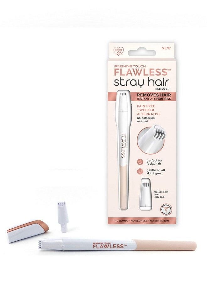 finishing touch Flawless Stray Hair Remover Precise Microblade Hair Removal Tool Designed To Painlessly Cut Stray Hairs From Chin And Lips To Fingers And Toes For All Skin Types  - Image 2