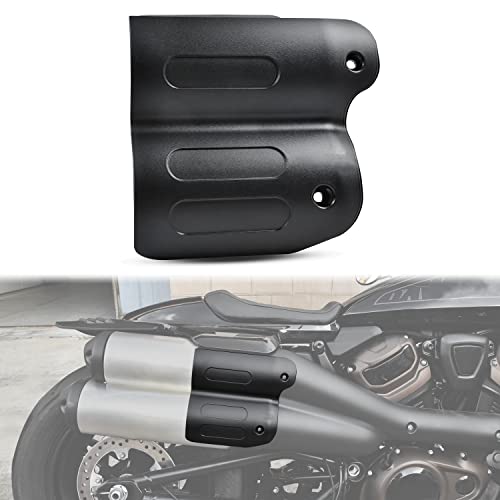 VEISUTOR Rear Passenger Heat Shield Cover for Harley Sportster S 1250 Black Exhaust Pipe Heat Insulation Cover for Harley Sportster S 1250 RH1250S 20212024 AccessoriesNew Upgrade - Image 1
