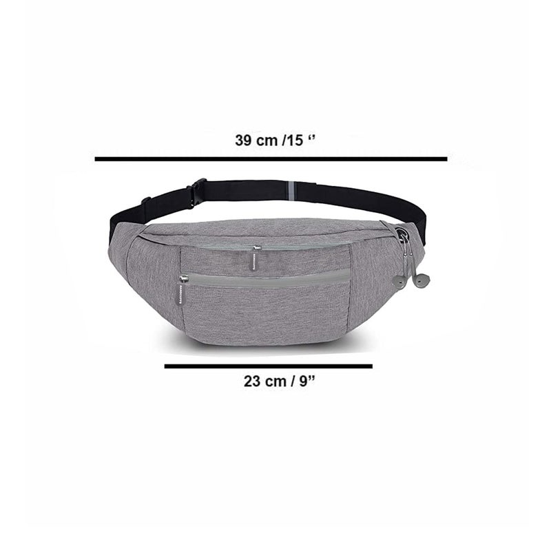 Handcuffs حقيبة خصر للرجال والنساء - حقيبة فاني أنيقة وخفيفة الوزن مقاومة للماء - حقائب حزام الورك والصدر - صغيرة وعصرية، قماش متين للسفر - Image 3