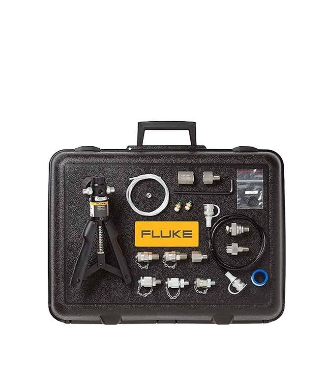 Fluke 700PTPK2 Premium Pneumatic Test Pressure Pump Kit (Up to 600 PSI / 40 Bar) - Image 1