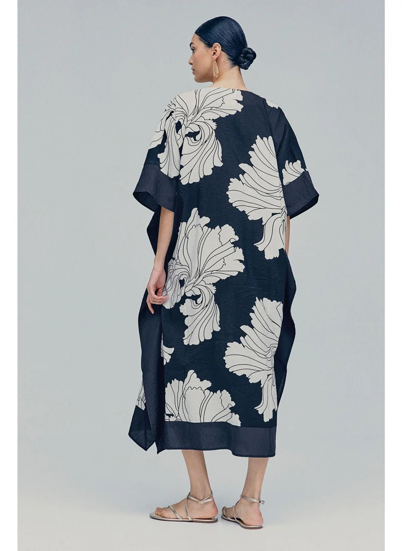 H&M Satin kaftan dress