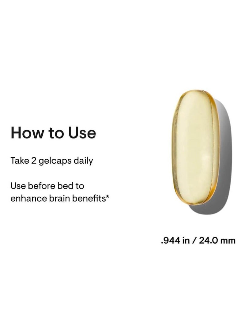 Thorne مكملات غذائية متقدمة من حمض الدوكوساهيكسانويك (DHA) بتركيز 650 مجم وحمض إيكوسابنتانويك (EPA) بتركيز 200 مجم - 60 كبسولة هلامية - Image 3