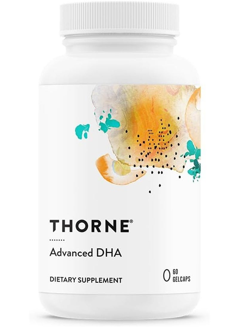 Thorne مكملات غذائية متقدمة من حمض الدوكوساهيكسانويك (DHA) بتركيز 650 مجم وحمض إيكوسابنتانويك (EPA) بتركيز 200 مجم - 60 كبسولة هلامية - Image 1
