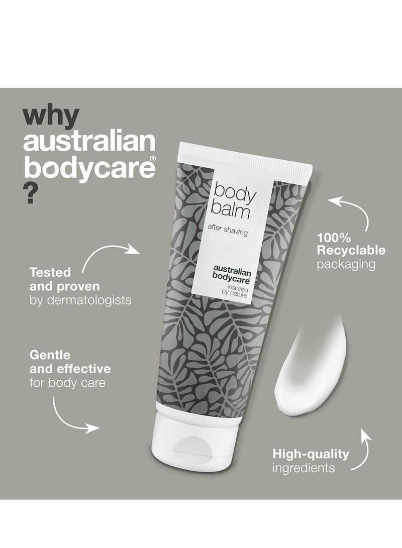 أستراليان بلسم للجسم للنساء والرجال 200 مل زيت شجرة الشاي بعد الحلاقة للشعر الذي ينمو تحت الجلد وحبوب الحلاقة وحروق الحلاقة راحة فورية بعد الحلاقة مثالي لإزالة شعر الجسم والحلاقة - Image 3