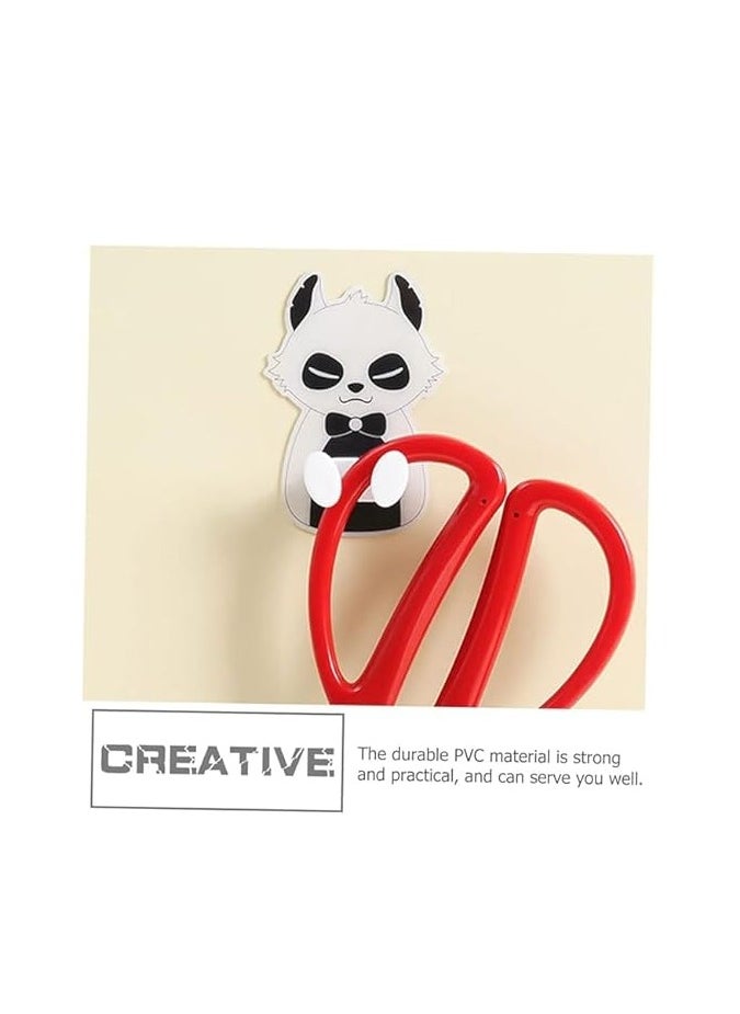 Spaceshoop Power Cord Plug Bracket Wall Mounted Animals Adhesive Hook Socket Storage Rack  - Image 4