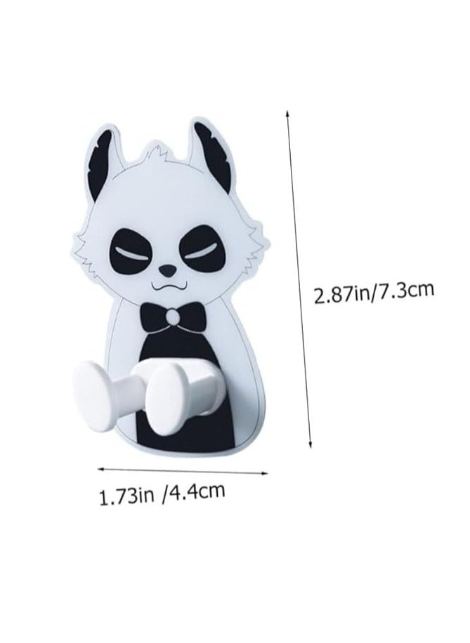 Spaceshoop Power Cord Plug Bracket Wall Mounted Animals Adhesive Hook Socket Storage Rack  - Image 5