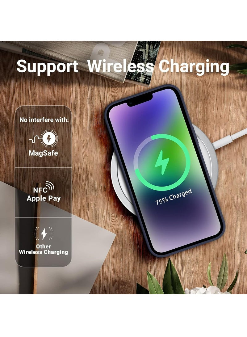 MIGOFAST Shockproof Designed for iPhone 11 Pro Max Case Soft Anti-Scratch Microfiber Lining with Liquid Silicone Phone Case Drop Protection 6.5 inch Slim Thin Cover - Image 4