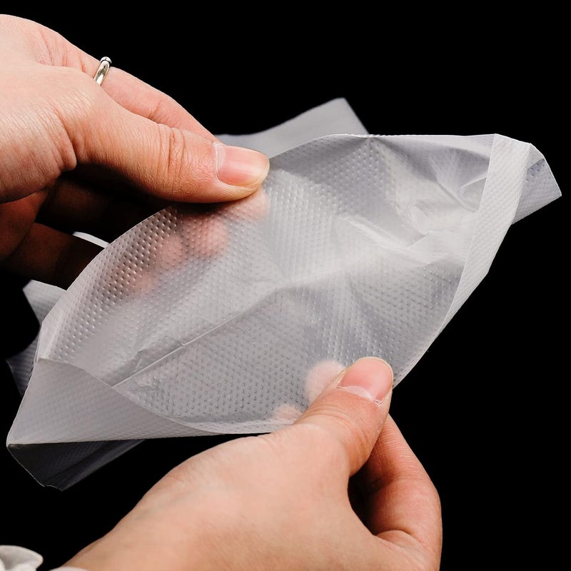 DEAYOU 500 Pack Handle Drinking Poly Bags, Clear Cup Carrier with Handle, Plastic Drink Packaging Bags Cup Holder for Delivery, 6"L x 11"H Take Out Hanging Hole Beverage Carrier for Single Cup, Coffee - Image 5