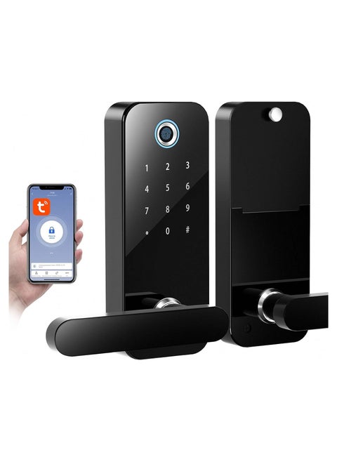 Smart Lock,Smart Home,Electronic Digital Bluetooth Smart Deadbolt,Keyless Entry Door Lock with Keypads,Work with Alexa, Tuya APP Control for Home,Office,Apartment for Home Apartment…