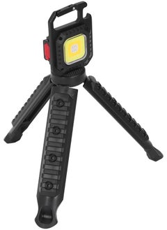 SHOPI LED COB Flashlight,Keychain Light with Stand,500 Lumen Rechargeable Keychain Flashlights, 4 Light Modes Portable Pocket Light with Folding Bracket Bottle Opener for Camping,Emergency,Fishing  - Image 1