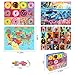 LELEMON Puzzles for Kids Ages 464Pack 100 Piece Puzzles for Kids Ages 48 in a Metal BoxDogs Donut USA Map Underwater World Educational Jigsaw Puzzles Puzzle Games Puzzle Toys for Girls and Boys - Image 4