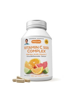 Andrew Lessman Vitamin C 500 Complex 360 Capsules - Non-Acidic Vitamin C Plus Citrus Bioflavonoids for Immune System and Anti-Oxidant Support, No Stomach Upset, Small Easy to Swallow Capsules  - Image 1