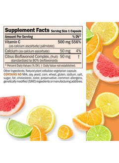 Andrew Lessman Vitamin C 500 Complex 360 Capsules - Non-Acidic Vitamin C Plus Citrus Bioflavonoids for Immune System and Anti-Oxidant Support, No Stomach Upset, Small Easy to Swallow Capsules  - Image 2