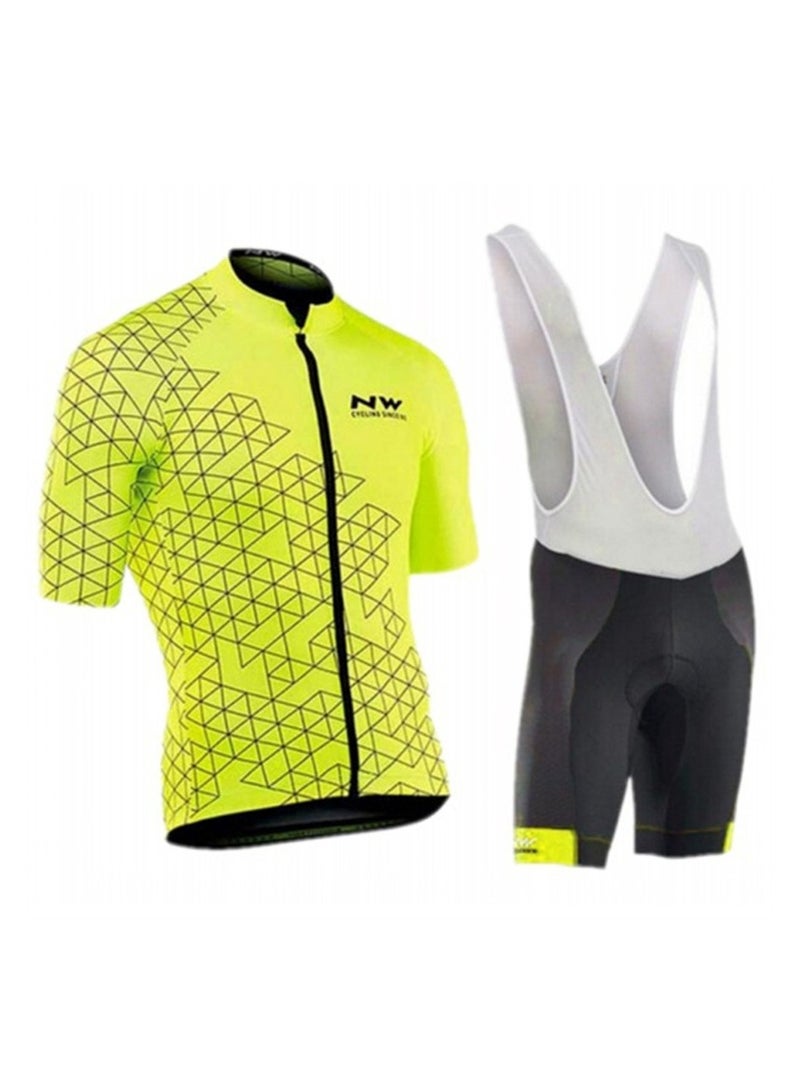 KUYING GR New Summer Outdoor Sunscreen Moisture Absorption Quick Drying Bicycle Women's Cycling Clothing Set  - Image 1