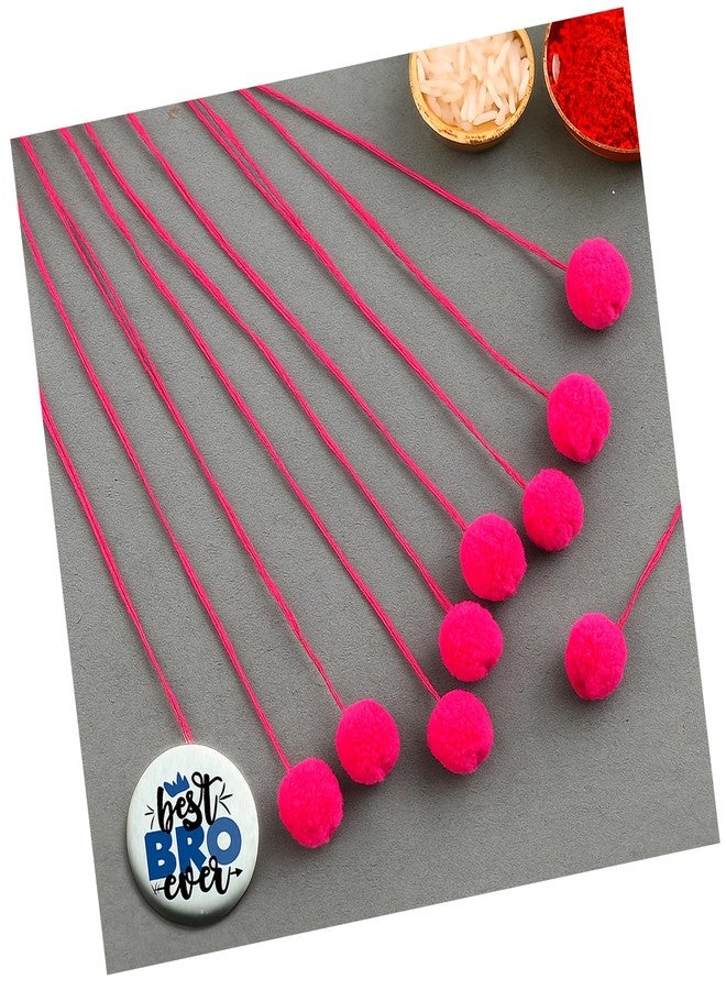 صعود رام راخي زهرة غوتا باتي راخي بوجا راخي بوم بوم راخي شارفان الله راخي راكشا باندان هدية الفرقة مولي سوار رام راخي وأفضل مغناطيس الثلاجة (حزمة من 10)