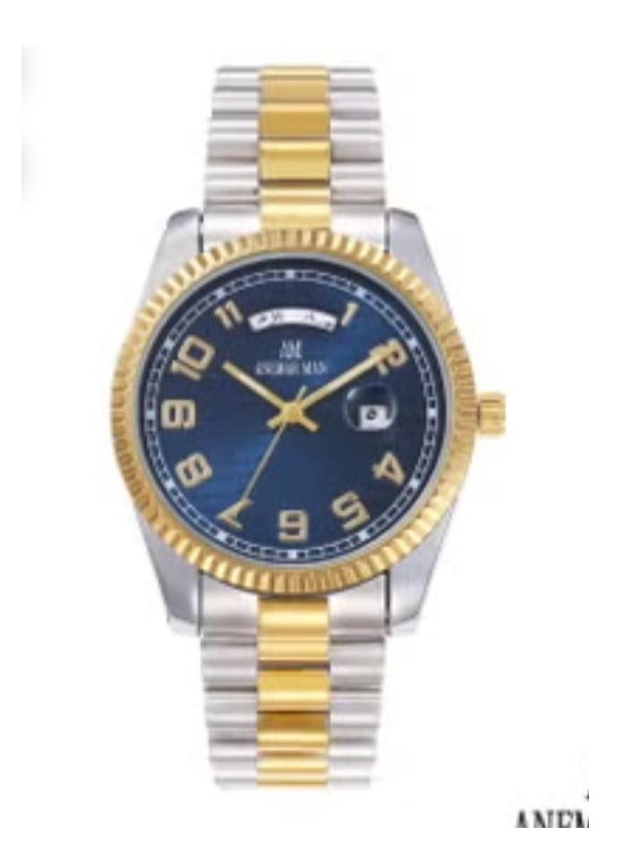 Anmer Man men's watches with stainless steel strap and clasp