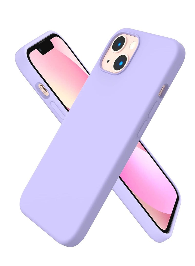 Compatible with iPhone 15 Plus/iPhone 14 Plus Case 6.7", Slim Liquid Silicone 3 Layers Soft Gel Rubber Cover Protective Phone Case with Anti-Scratch Microfiber - Image 1