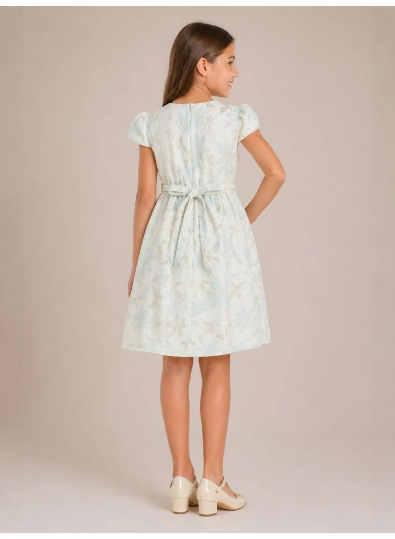 Victor And Jane  Floral Belted Dress for Women | Best Price UAE