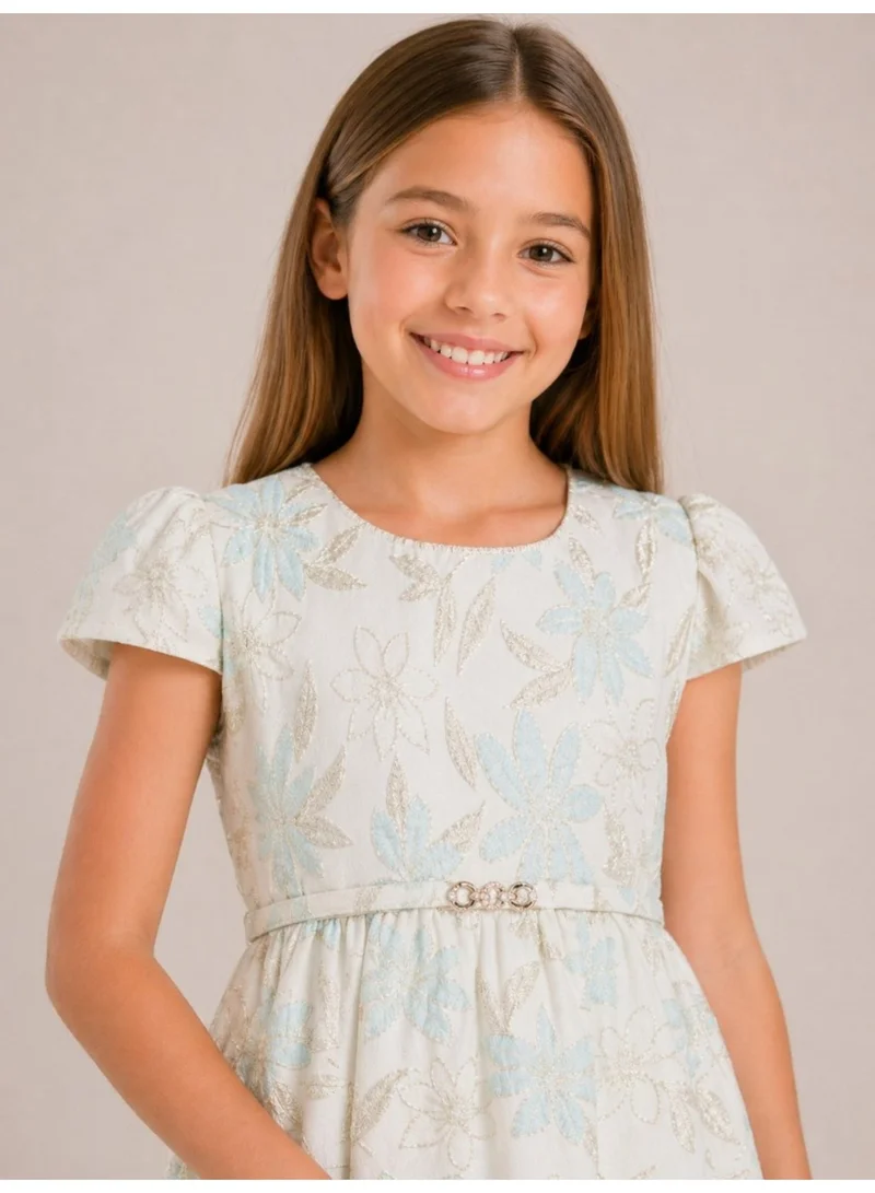 Victor And Jane  Floral Belted Dress for Women | Best Price UAE