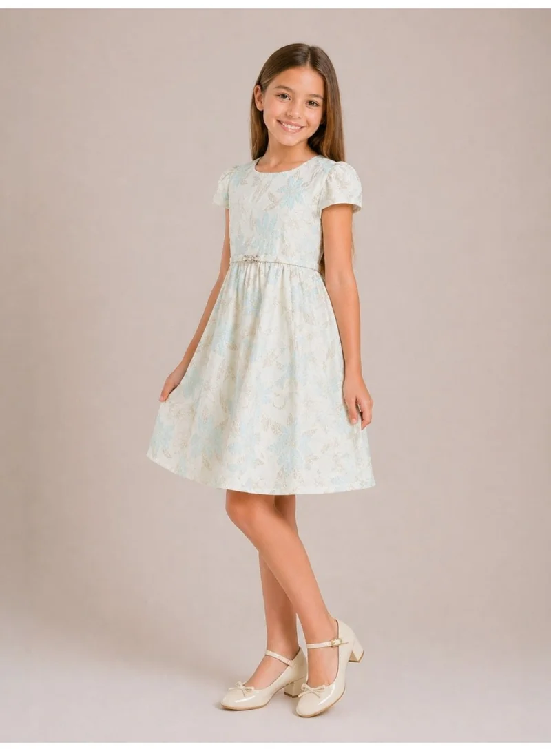 Victor And Jane  Floral Belted Dress for Women | Best Price UAE