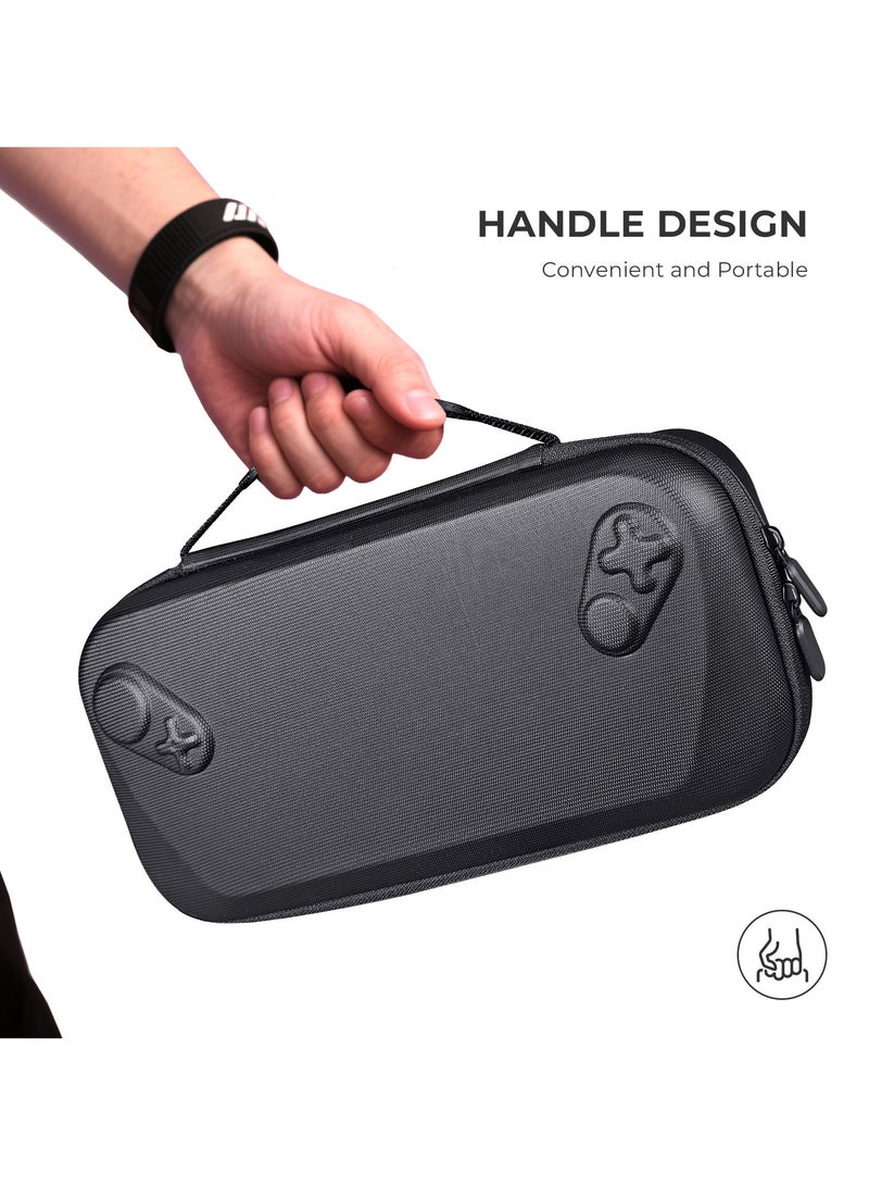 Suitable for ROG Xbox Ally/X Handheld Storage Bag Portable PU+EVA Hard-shell Protective Case Drop-proof and Dust-proof Game Console Storage Case - Image 4