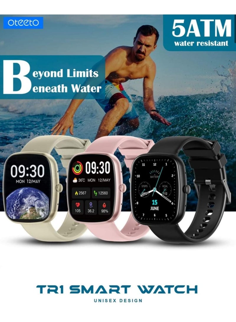 أوتيتو ساعة أوتيتو TR1 الذكية المقاومة للماء حتى 5ATM، شاشة 1.83 بوصة - Image 2