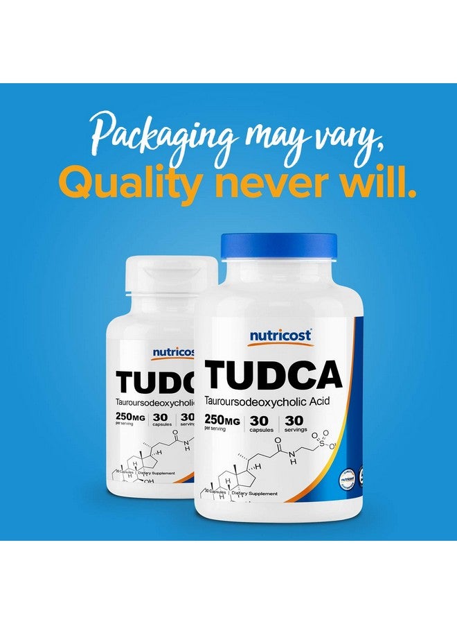 Nutricost Tudca 250mg, 30 Capsules (3 Bottles) - Image 5