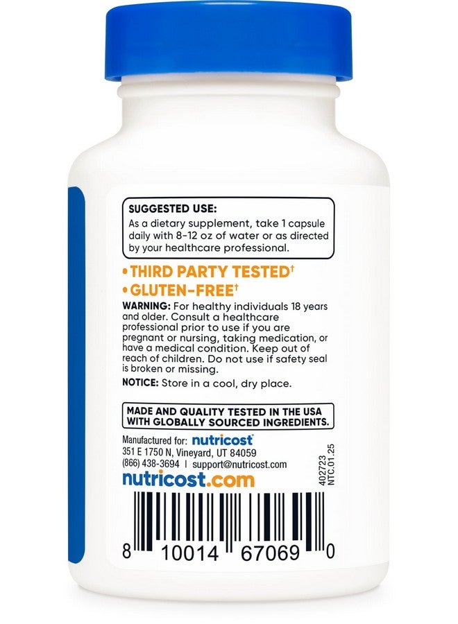 Nutricost Tudca 250mg, 30 Capsules (3 Bottles) - Image 3