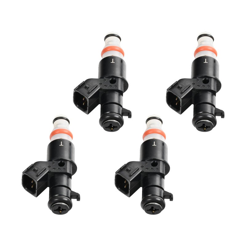 BIGREAT 16450RAAA01 16450RADL61 4PCS حقن وقود متوافقة مع هوندا CRV CRV 20052009 أكورد 20032007 إلكمنت 20032011 أكورا RSX 20052006 20L 24L