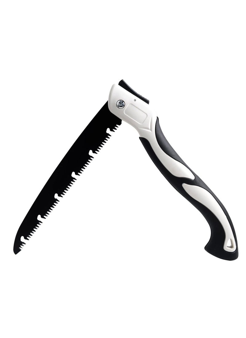 Generic Folding Saw, Heavy Duty 12 Inch Extra Long Blade Hand Saw Hand Pruning Saws with High-Manganese Steel Teethfor Wood Camping, Dry Wood Pruning Saw With Hard Teeth  - Image 1