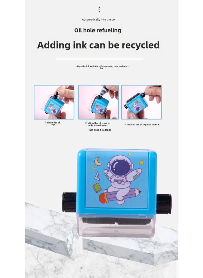 Autonomy New Primary School Students Add, Subtract, Multiply And Divide Exercises Rolling Seal Primary School Children's Mathematics Oral Calculation Problem Artifact Printing - Image 1