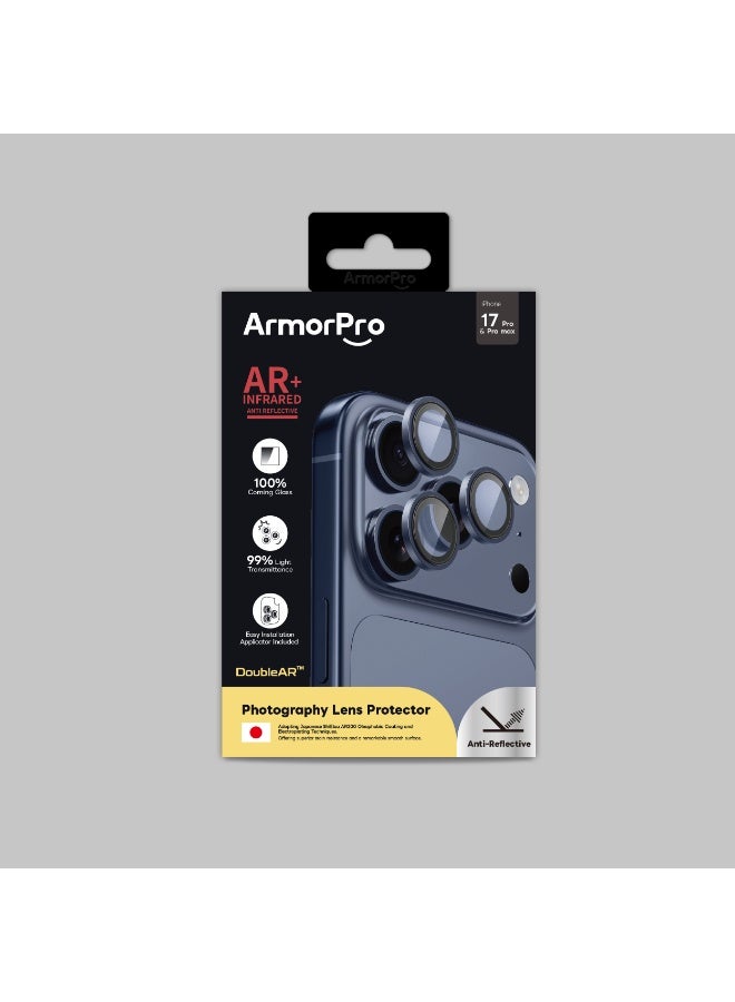 ArmorPro iPhone 17 Pro & 17 Pro Max, DoubleAR Camera Lens Protector, DoubleAR Lens, Deep Blue Deep Blue - Image 3
