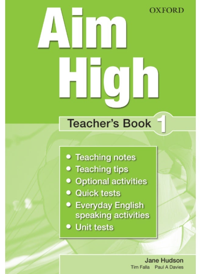 Oxford Aim High - English Course for Teenagers- level 1_Teachers_Book - Image 1