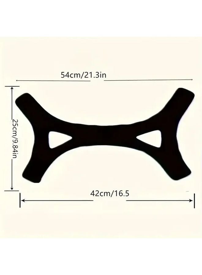سدادة الفم الوردية المضادة للشخير القابلة للتعديل - جهاز مريح لانقطاع النفس النومي يمنع التنفس عبر الفم - Image 4