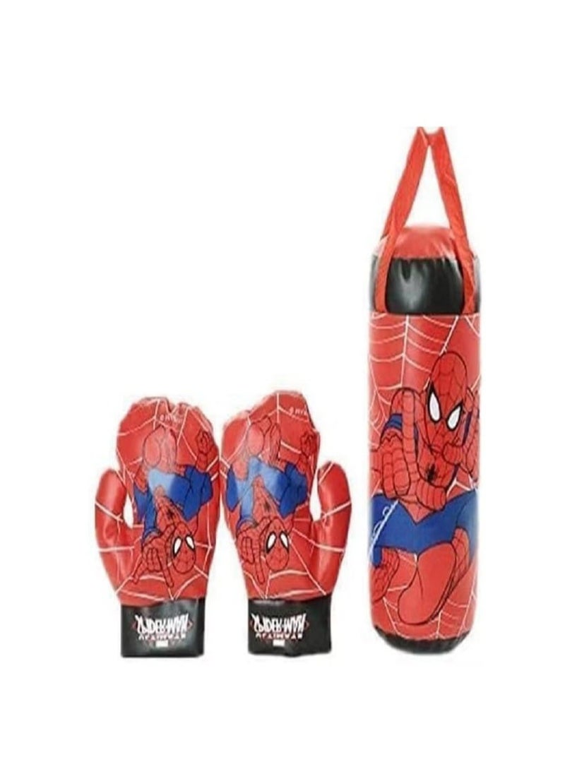 Generic Punching Bag Set with 2 Safety Padded Gloves (Design May Vary).  - Image 4
