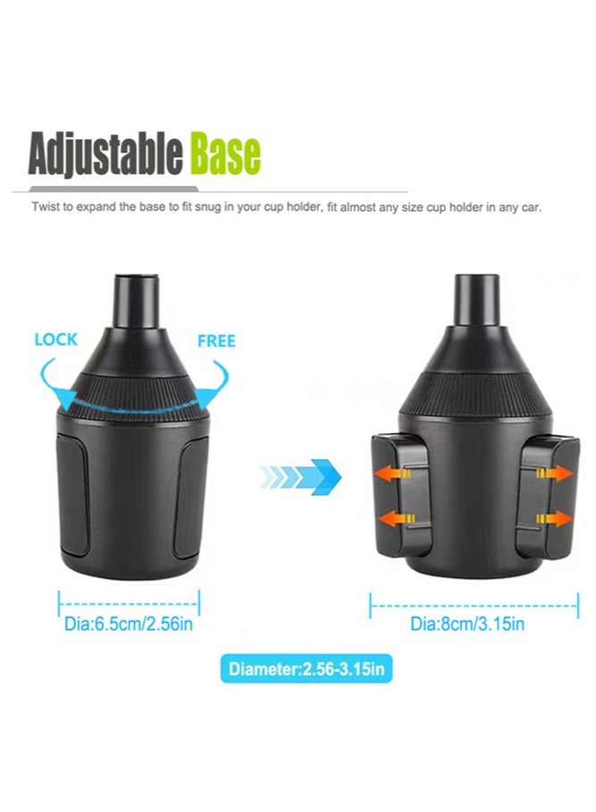 dida-cosmos Car phone holder 360° adjustable, cup-shaped phone holder accessory car holder suitable for all smartphones, Samsung, iPhone, Huawei, etc. - Image 4