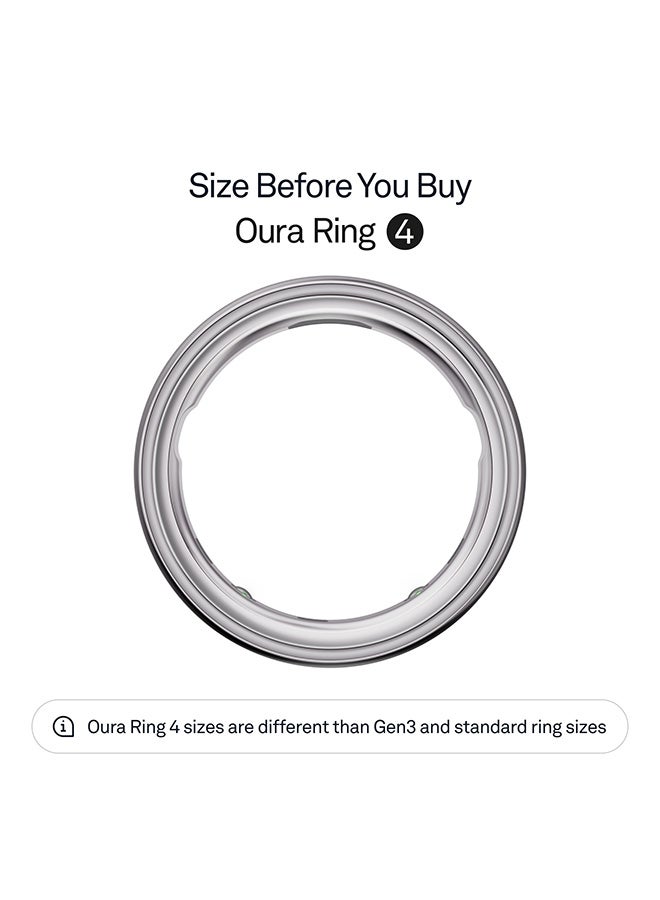 OURA Renewed - Ring 4 Silver - Size 11 - Image 3
