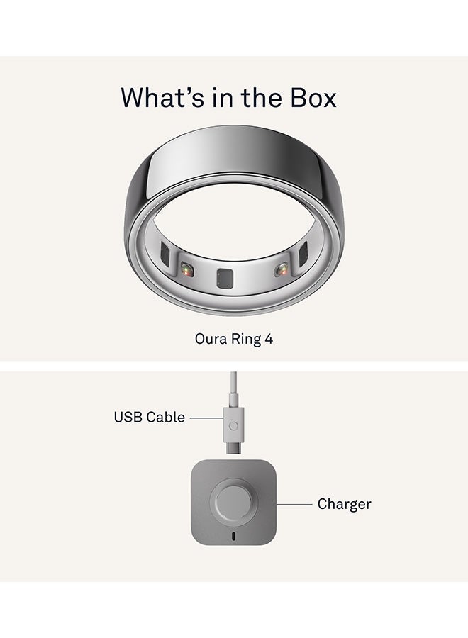 OURA Renewed - Ring 4 Silver - Size 11 - Image 2
