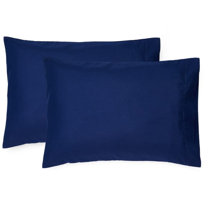 TODDLER PILLOWCASES 13X18 TRAVEL PILLOW CASE SET OF 2 SMALL PILLOW CASE FITS BABY PILLOW SIZED 12X16 13X18 KIDS PILLOWCASES 2 PACK MACHINE WASHABLE WITH ENVELOPE CLOSURENAVY