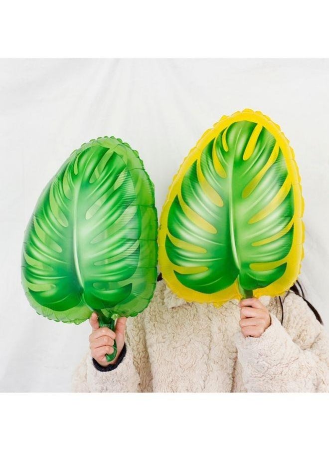 Generic - Dinosaur Birthday Party Decorations Set - Cute Dinosaur Balloons, Happy Birthday Banner, Confetti, Green Latex Balloons, Dinosaur and Leaf Foil Balloon| Dinosaur Party Supplies for Baby Shower and Kid - Image 1