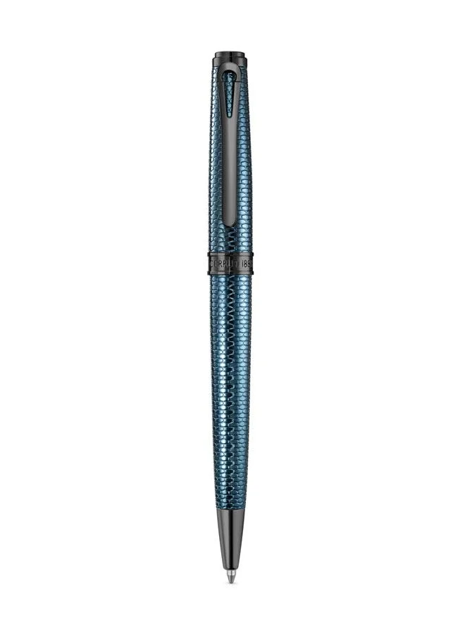 CERRUTI 1881 Giovanni Pen Full Stainless Steel Finish Signature Branding