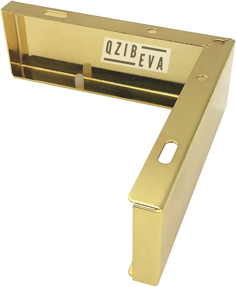 QZibeva Pack 4 Minimallist Heavy Design 2 Inch Premium Hardware Heavy Model L Design Sofa Leg 50 MM Height ITEMSL11480119 - Image 3